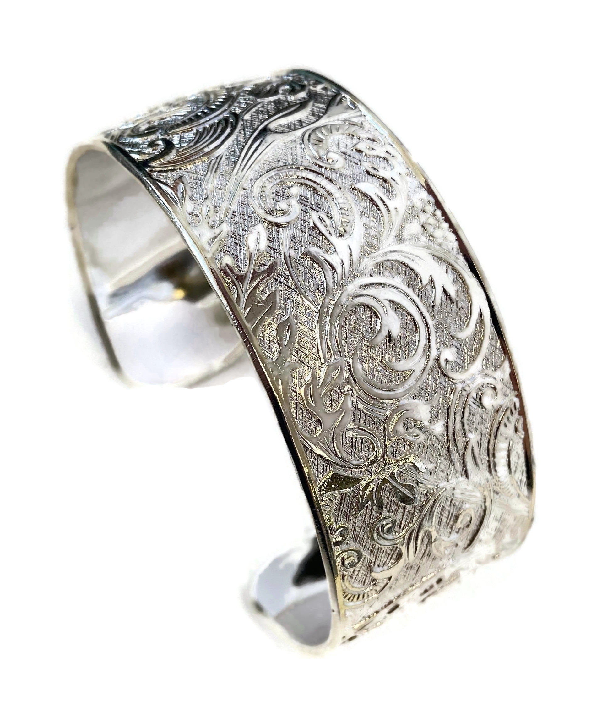 Potter Usa Fine Tools Silver Plated Cuff Bracelet Pattern