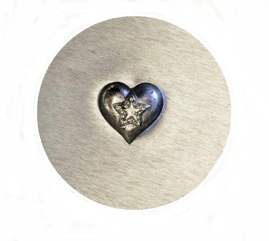 Picture of Impression Die Star Within A Heart