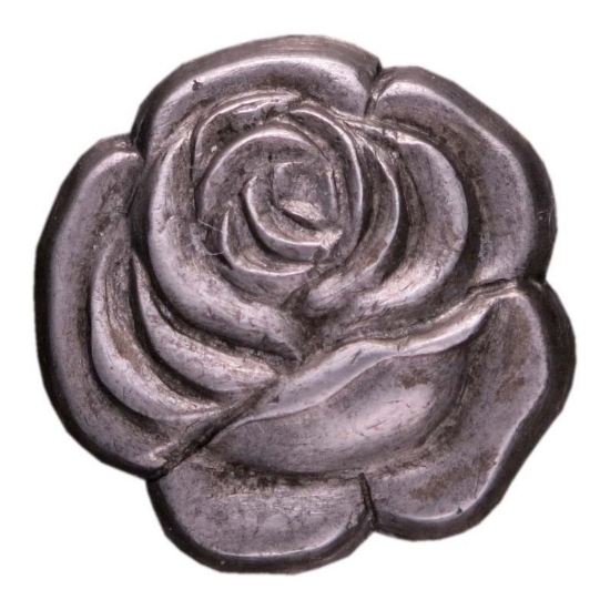 Picture of Silver Stamping Blooming Rose