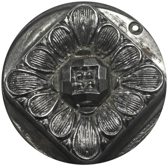 Picture of Impression Die Square Flower Button