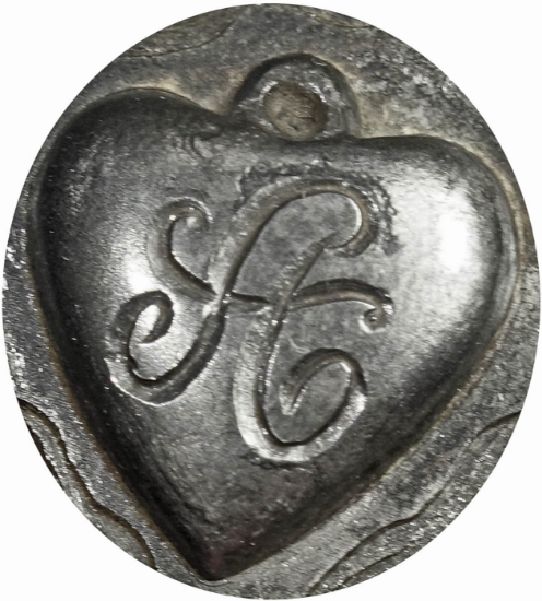 Picture of Impression Die Heart Locket 'A'
