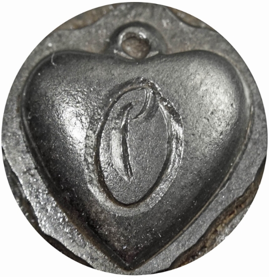 Picture of Impression Die Heart Locket 'O'