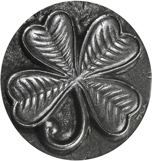 Picture of Impression Die Detailed Lucky Shamrock