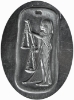 Picture of Silver Stamping Egyptian Libra