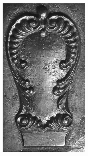 Picture of Impression Die Victorian Flourish-Forged Cutlery Top