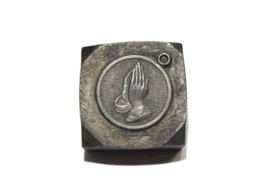 Picture of Impression Die Amulet of Prayer
