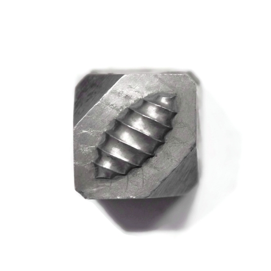 Picture of Impression Die Ribbed Wave Charm