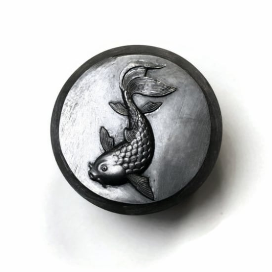 Picture of Impression Die Ron Landis Koi Fish Left Facing