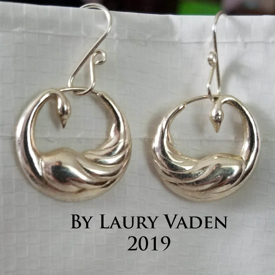 Potter USA Fine Tools. Impression Die Left Swan bird