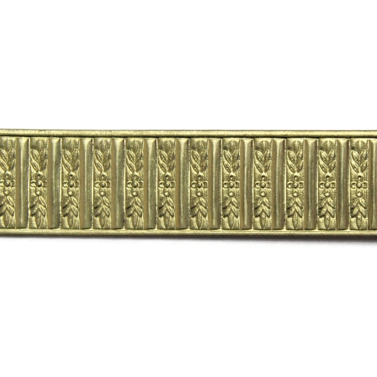 Picture of Holly Ribbon Brass Strip CFW046
