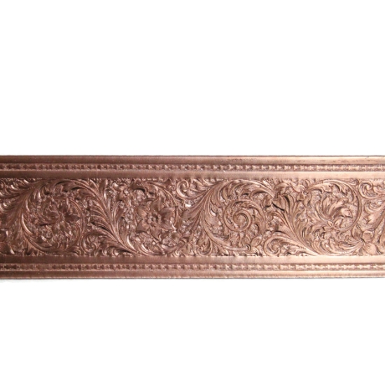 Picture of Detailed Botanical Band Copper Strip CFW053