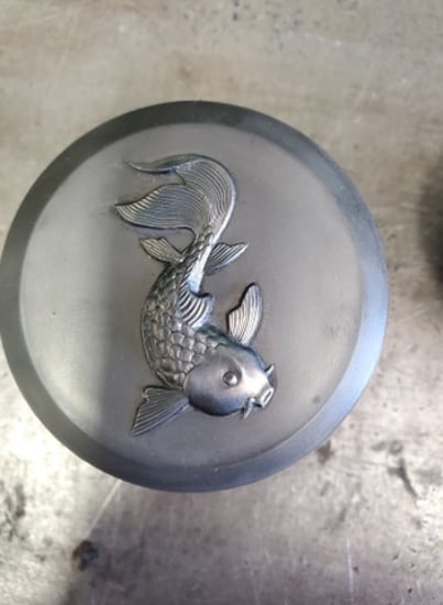 Picture of Impression Die Ron Landis Koi Fish Right Facing