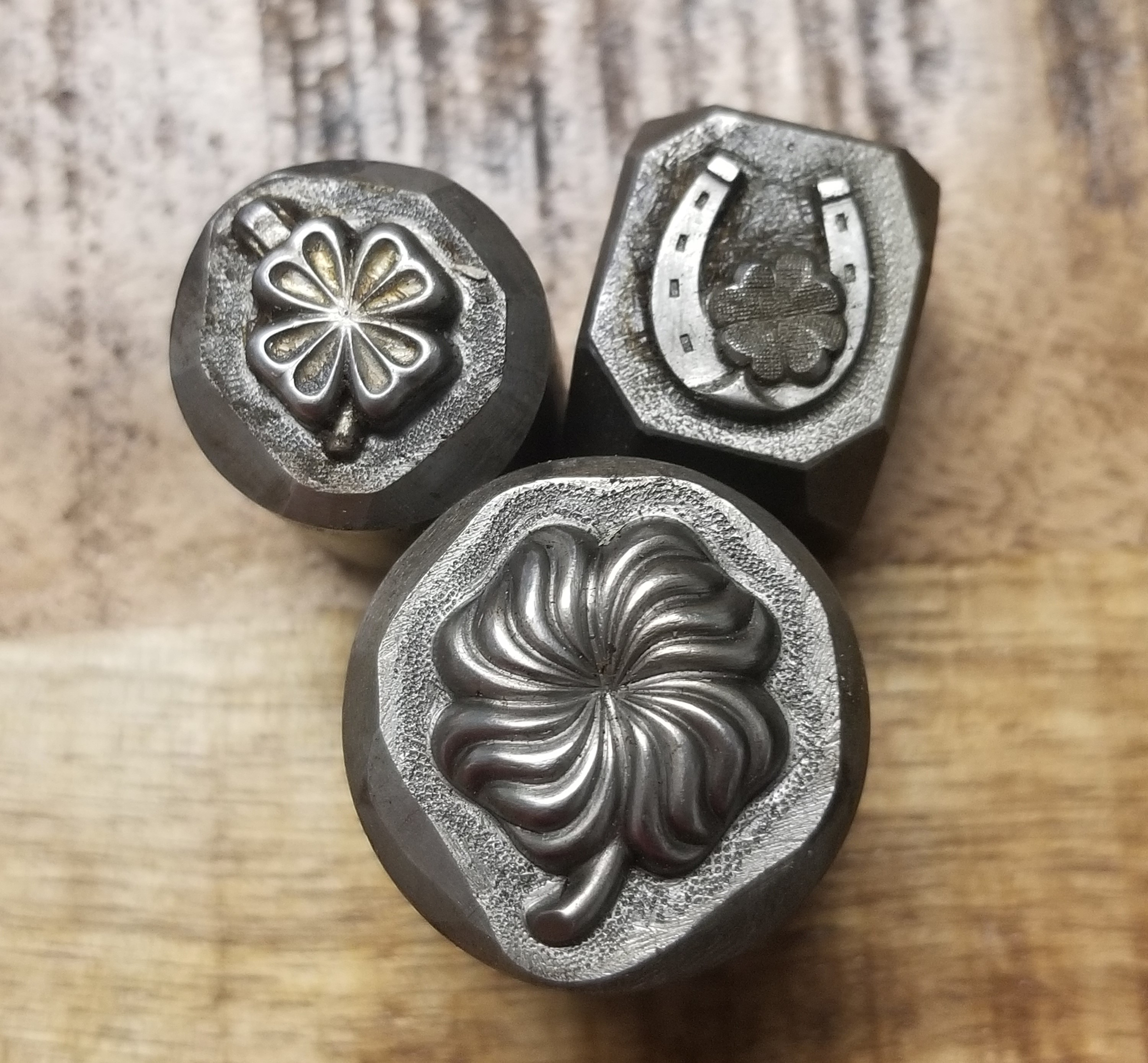 Potter USA Fine Tools. Impression Die 5.18.20 Good Luck Trio