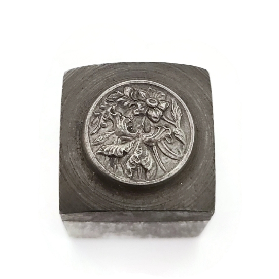 Picture of Impression Die Ruffled Flower Coin