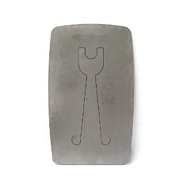 Show details for Pancake Die 1440A Small U-shaped Earring Picture of Pancake Die 1440A Small U-shaped Earring