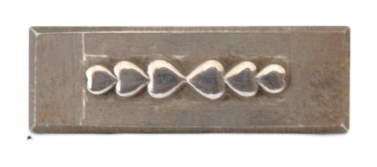 Picture of Impression Die Hearts Bracelet Top