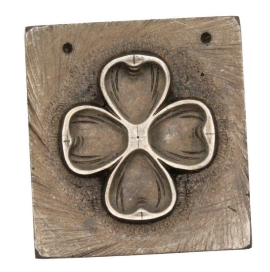 Picture of Impression Die Four Petal Flower