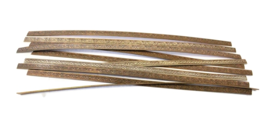 Picture of NOS Brass Pattern Strip CFW159 (Set of 10)