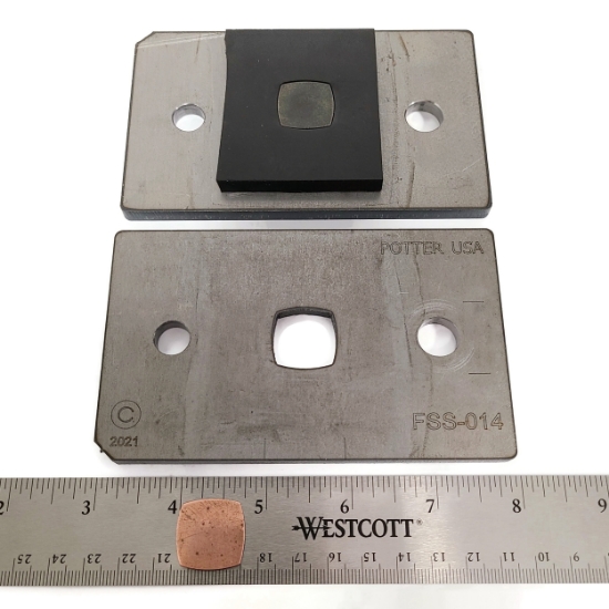 Picture of FSS (Fast Stamping System) Die Set FSS-014 Small Rounded Square