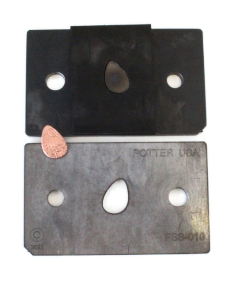 Picture of FSS (Fast Stamping System) Die Set FSS-019 Asymmetrical Teardrop Small
