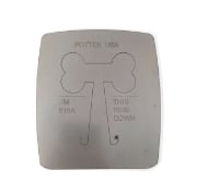 Picture of Pancake Die XM 618A 3" Wide Dog Bone