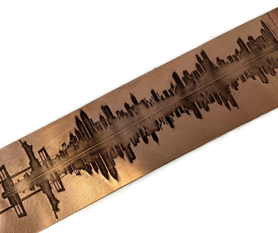 Picture of Pattern Plate RMP184 New York Skyline
