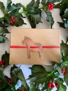 Picture of Pancake Die XM1118.2 Dala Horse Ornament