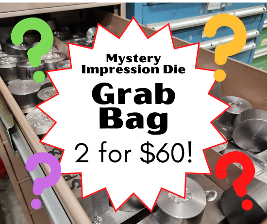 Picture of 2 for $60 Mystery Impression Die  Grab Bag