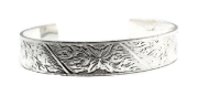 Picture of Silver Plated Cuff Bracelet - Ladder Leaves