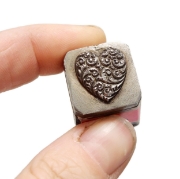 Picture of Impression Die Flourish Heart