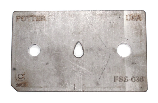 Picture of FSS (Fast Stamping System) Die Set FSS-036 Small Teardrop 5/8"