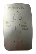 Picture of Pancake  Die  1607 Wide Shield 