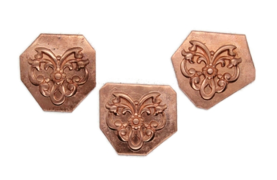 Picture of Copper Stamping "Flourishing Ribbon" (3 for $10!)