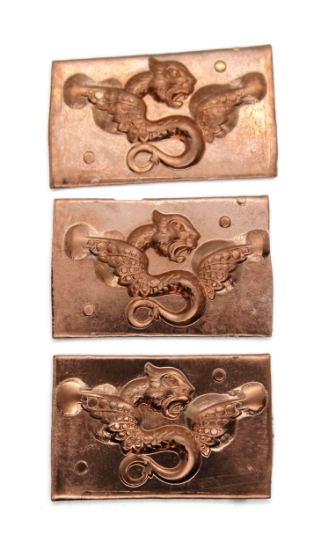 Picture of Copper Stamping "Flying Serpent Lion" (3 for $10!)