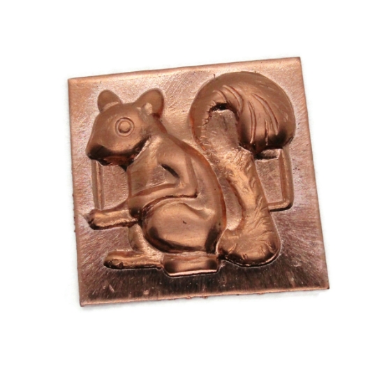 Picture of Copper Stamping "Squirrel" (3 for $10!)