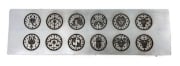 Picture of Pattern Plate RMP252 Zodiac Symbols