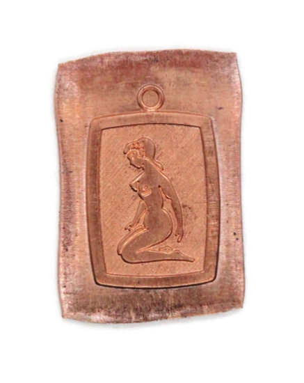 Picture of Copper Stamping "Virgo" (3 for $10!)