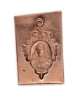 Picture of Copper Stamping "Feathered Jesus Charm" (3 for $10!)