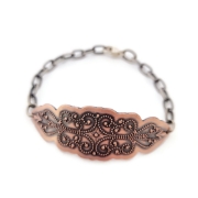 Picture of Impression Die Filigree Barrette or Link