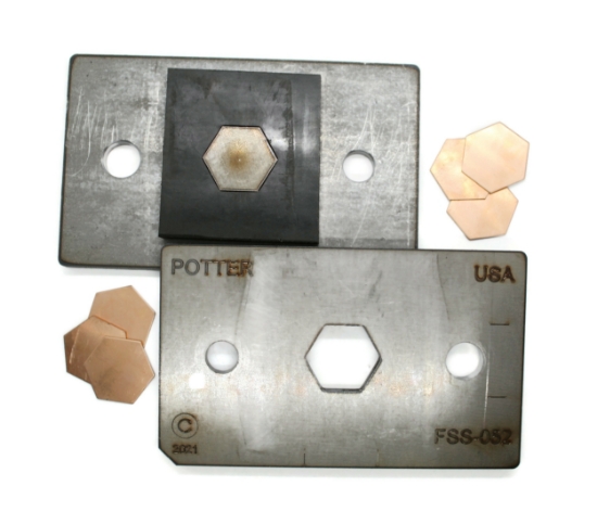 Picture of FSS (Fast Stamping System) Die Set FSS-052  Hexagon 1"
