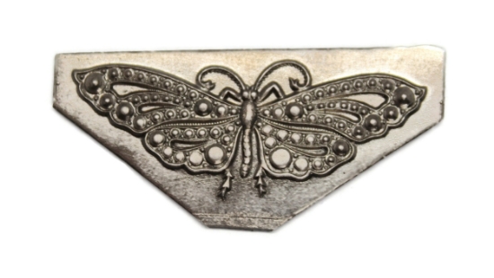 Picture of Silver Stamping "Speckled Moth"
