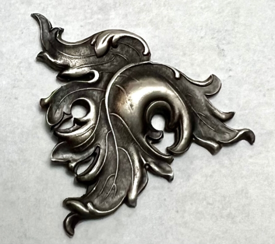 Picture of Sterling Silver Stamping "Shreve Flowing Leaf"