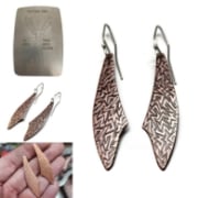 Picture of Pancake Die PD1672 Fluid Blade Earrings