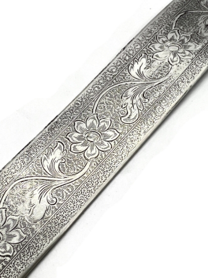 Picture of Western Floral Silver Strip CFW278S