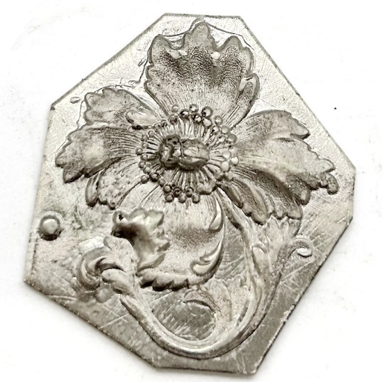 Picture of Sterling Silver Stamping "Hibiscus Flower"