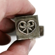 Picture of Impression Die Heart Clasps Shot Plate