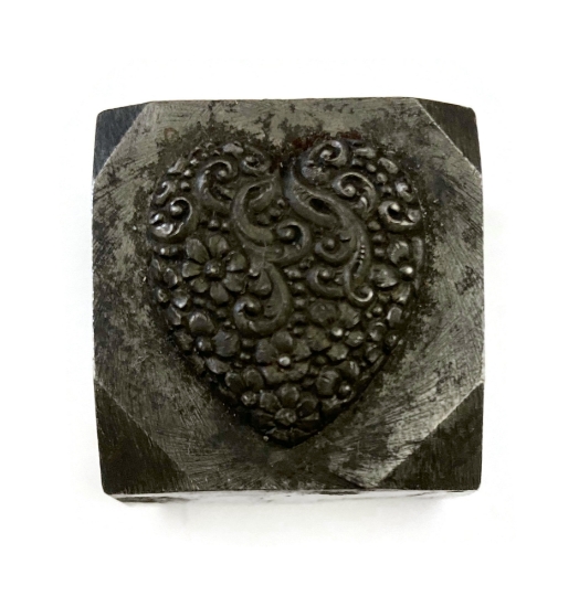 Picture of Impression Die Floral Heart