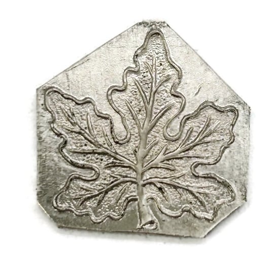 Picture of Sterling Silver Stamping "Maple Leaf"