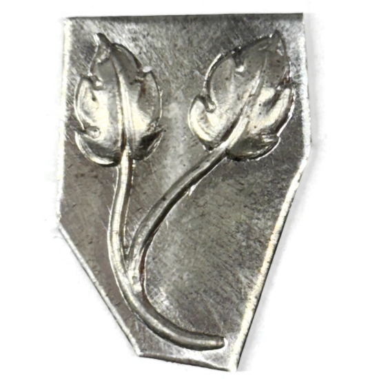 Picture of Sterling Silver Stamping "Two Leaves"