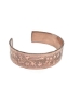 Picture of Flowing carnations copper bracelet